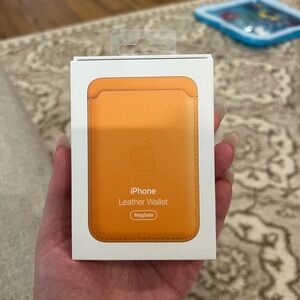 Leather iPhone wallet